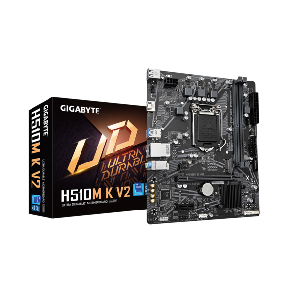 GIGABYTE Alaplap S1200 H510M K V2 INTEL H470, mATX (H510M K V2)