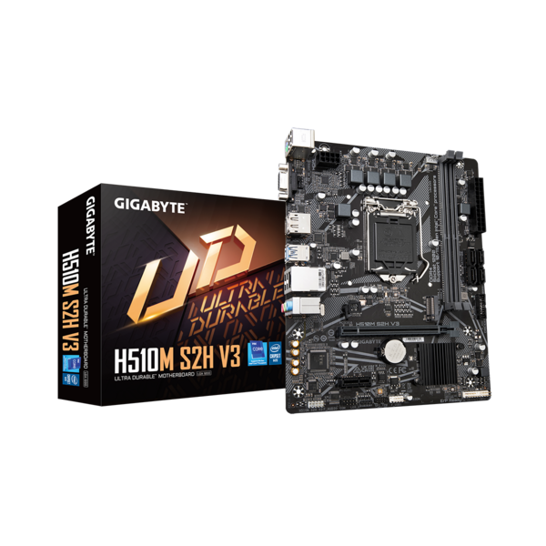 GIGABYTE Alaplap S1200 H510M S2H V3 INTEL H470, mATX (H510M S2H V3)