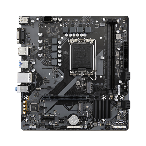 GIGABYTE Alaplap S1700 B760M E INTEL B760, mATX (B760M E)