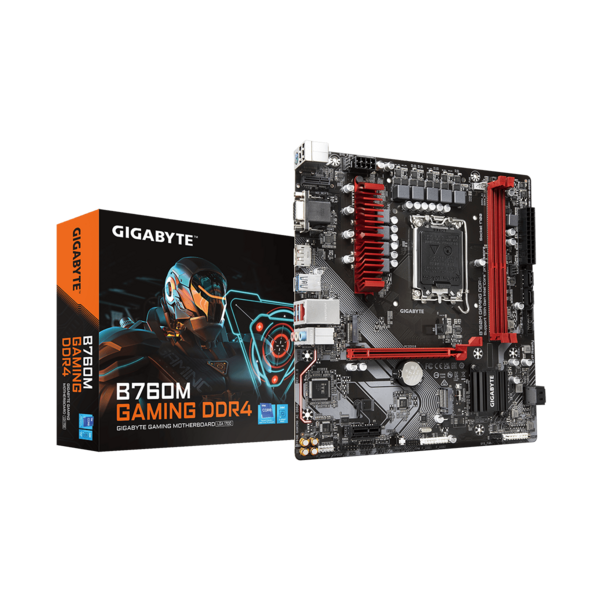 GIGABYTE Alaplap S1700 B760M GAMING DDR4 INTEL B760, mATX (B760M GAMING DDR4)
