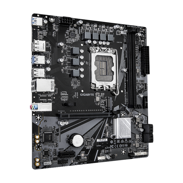 GIGABYTE Alaplap S1700 B760M H V2 INTEL B760, mATX (B760M H V2)