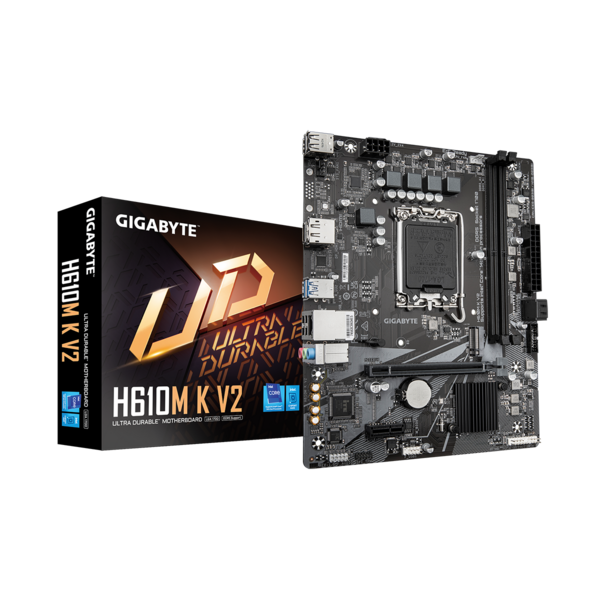 GIGABYTE Alaplap S1700 H610M K V2 INTEL H610, mATX (H610M K V2)
