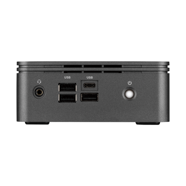 GIGABYTE PC BRIX, AMD Ryzen R5-4500U 4.0GHz, HDMI, MiniDisplayport, LAN, WIFI, BT, COM, 2,5" HDD hely, 7xUSB 3.2 (GB-BRR5H-4500)