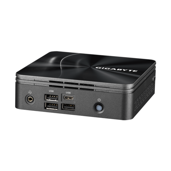 GIGABYTE PC BRIX, AMD Ryzen R5-4500U 4.0GHz, HDMI, MiniDisplayport, LAN, WIFI, BT, COM, 7xUSB 3.2 (GB-BRR5-4500)
