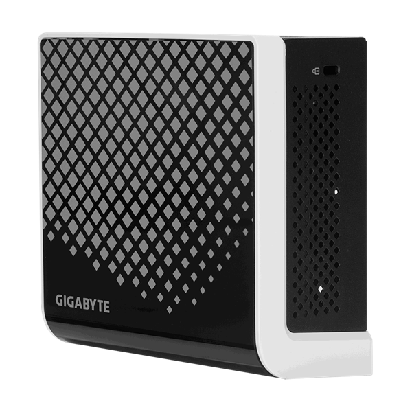 GIGABYTE PC BRIX, Intel Celeron N4000 2.6 GHz, HDMI, D-Sub, LAN, WIFI, Bluetooth, 2,5" HDD hely, USB 3.0 (GB-BLCE-4000C)