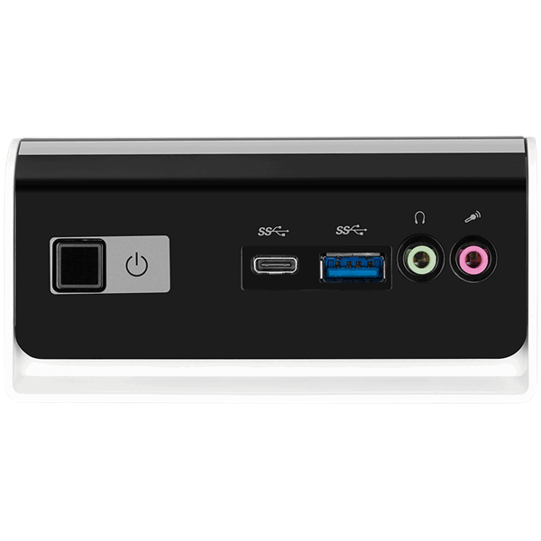 GIGABYTE PC BRIX, Intel Celeron N4000 2.6 GHz, HDMI, D-Sub, LAN, WIFI, Bluetooth, 2,5" HDD hely, USB 3.0 (GB-BLCE-4000C)