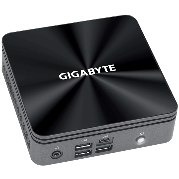 GIGABYTE PC BRIX, Intel Core i3 10110U 4.1GHz, 2xHDMI, LAN, WIFI, BT, 6xUSB 3.2 (GB-BRI3-10110)