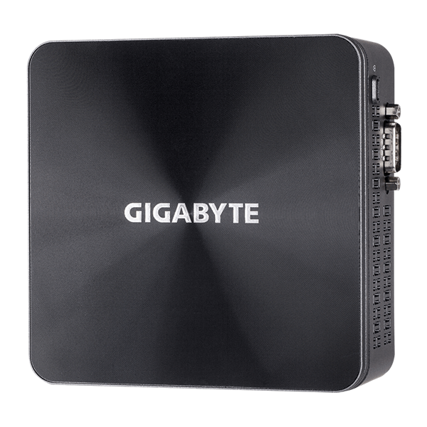 GIGABYTE PC BRIX, Intel Core i3 10110U 4.1GHz, 2xHDMI, LAN, WIFI, BT, COM, 2,5" HDD hely, 6xUSB 3.2 (GB-BRI3H-10110)