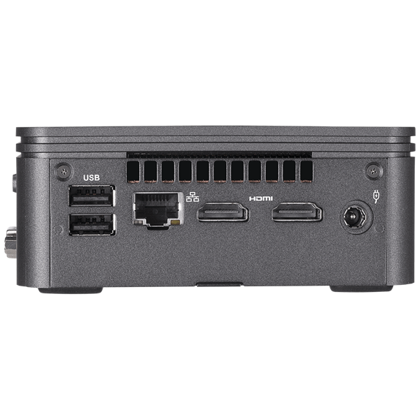 GIGABYTE PC BRIX, Intel Core i3 10110U 4.1GHz, 2xHDMI, LAN, WIFI, BT, COM, 2,5" HDD hely, 6xUSB 3.2 (GB-BRI3H-10110)