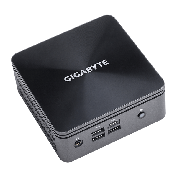 GIGABYTE PC BRIX, Intel Core i3 10110U 4.1GHz, 2xHDMI, LAN, WIFI, BT, COM, 2,5" HDD hely, 6xUSB 3.2 (GB-BRI3H-10110)