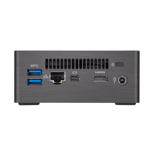 GIGABYTE PC BRIX, Intel Pentium J5005 2.8 GHz, HDMI, MiniDisplayport, LAN, WIFI, Bluetooth, 2,5" HDD hely, 4xUSB 3.0 (GB-BLPD-5005)
