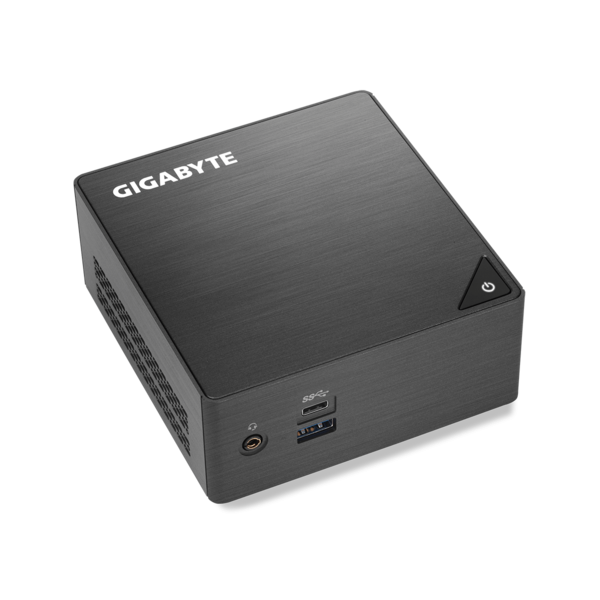 GIGABYTE PC BRIX, Intel Pentium J5005 2.8 GHz, HDMI, MiniDisplayport, LAN, WIFI, Bluetooth, 2,5" HDD hely, 4xUSB 3.0 (GB-BLPD-5005)