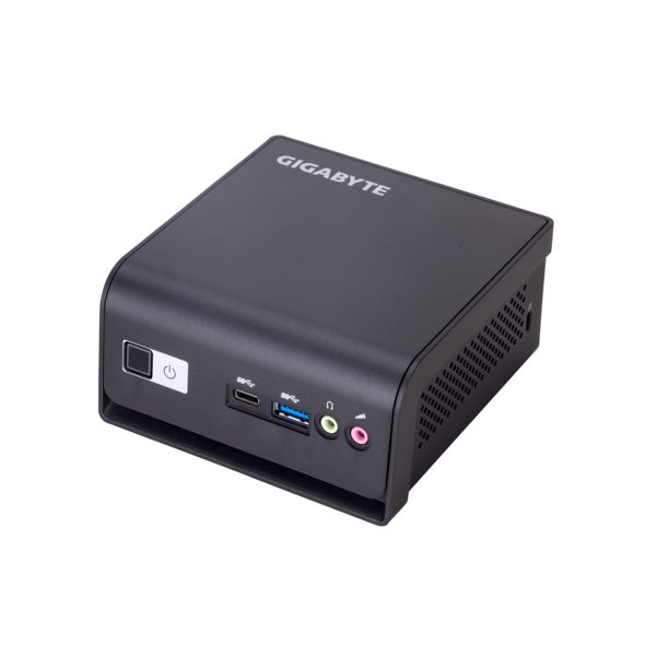 GIGABYTE PC BRIX, Intel Celeron N5105 2.9 GHz, HDMI, MiniDisplayport, LAN, WIFI, Bluetooth, 2,5" HDD hely, 4xUSB 3.0 (GB-BMCE-5105)