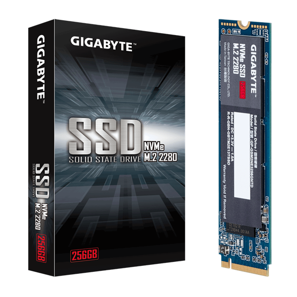 GIGABYTE SSD M.2 2280 NVMe 256GB (GP-GSM2NE3256GNTD)