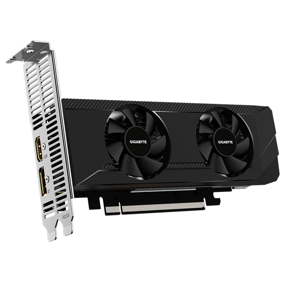 GIGABYTE Videokártya PCI-Ex16x AMD RX 6400 4GB DDR6 OC (GV-R64D6-4GL)