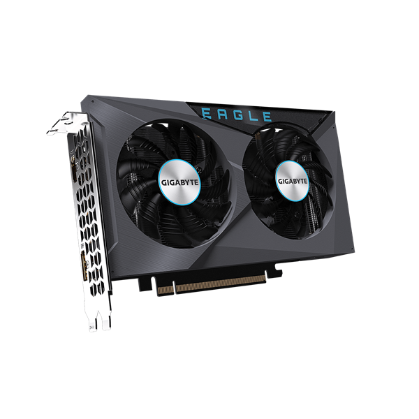 GIGABYTE Videokártya PCI-Ex16x AMD RX 6500 XT 4GB DDR6 OC (GV-R65XTEAGLE-4GD)