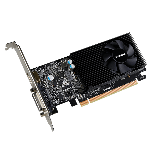 GIGABYTE Videokártya PCI-Ex16x nVIDIA GT 1030 2GB DDR5 OC (GV-N1030D5-2GL)