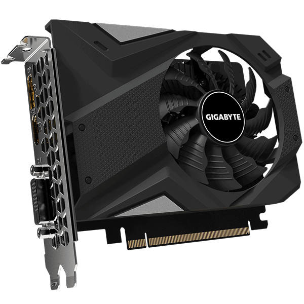GIGABYTE Videokártya PCI-Ex16x nVIDIA GTX 1650 4GB DDR6 OC (GV-N1656OC-4GD)