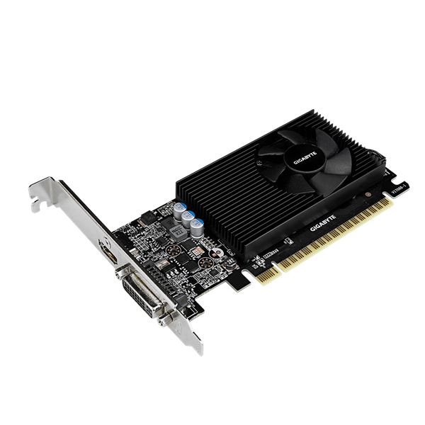 GIGABYTE Videokártya PCI-Ex16x nVIDIA GT 730 2GB DDR5 (GV-N730D5-2GL)