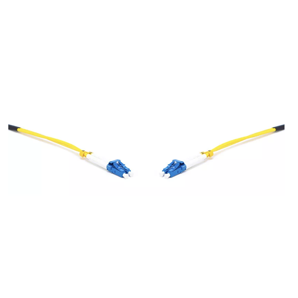 LINKEASY Duplex patch kábel 4 x LC/UPC csatlakozóval, 3mm duplex core 50/125 OM4 LSZH, 2 m (FPC-LCU-LCU-OM4-2M-D)