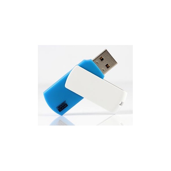 GOODRAM Pendrive 8GB, UCO2 USB 2.0, Kék-Fehér (UCO2-0080MXR11)