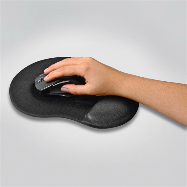 HAMA 126855, Egérpad "Ergo Mini" Fekete (00126855)