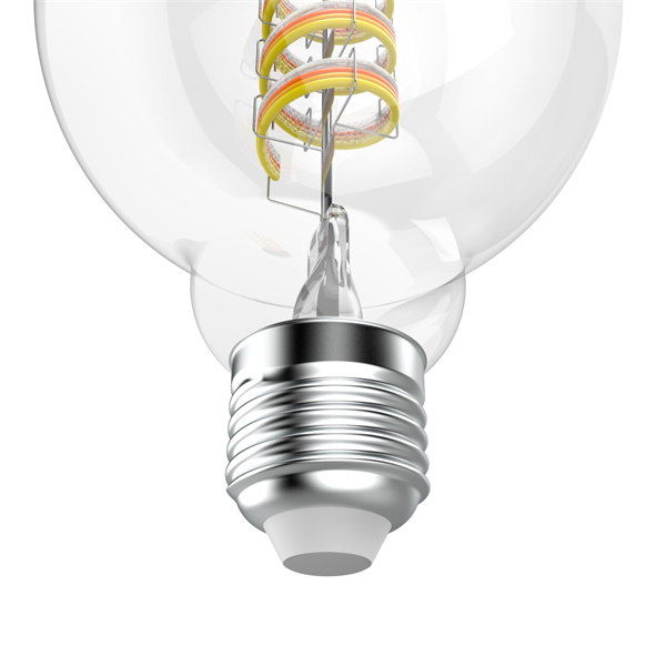 HAMA 176644, OKOS WIFI LED IZZÓ, MATTER, E27, GLOBE, RGBW FILAMENT, 4,9W (00176644)