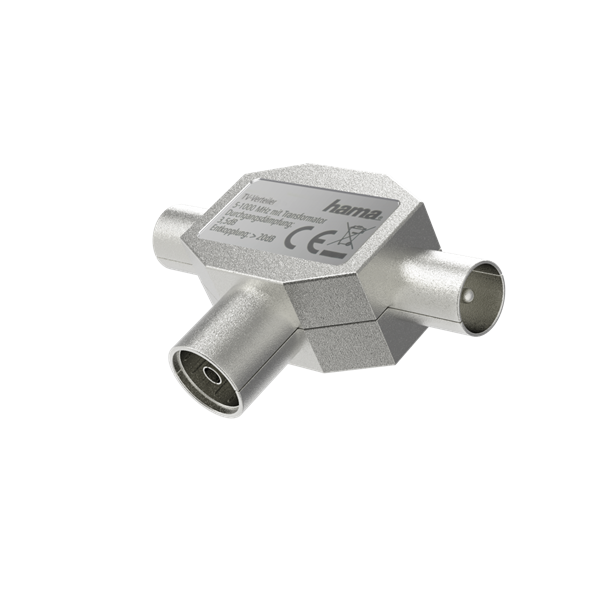HAMA 205236, FIC ADAPTER, KOAX ELOSZTÓ, TV (00205236)