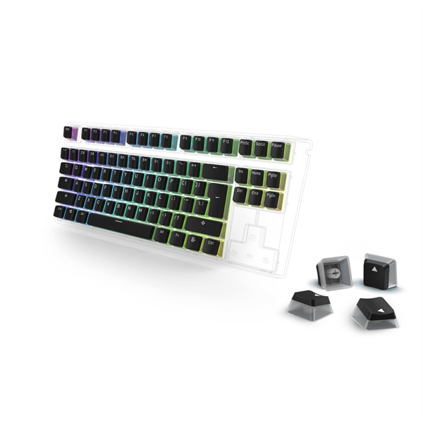 HAMA BILLENTYŰZET 217894, GAMING URAGE "DOUBLESHOT PBT KEYCAP" SZETT US/UK KIOSZTÁS (00217894)