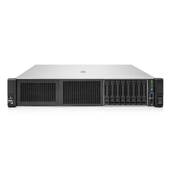 HPE rack szerver ProLiant DL345 Gen10+, AMD EPYC 7232P 8C 3.1GHz, 32GB, NoHDD 8LFF,  P408i-a, 1x500W (P39265-B21)