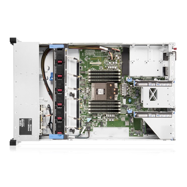 HPE rack szerver ProLiant DL345 Gen10+, AMD EPYC 7232P 8C 3.1GHz, 32GB, NoHDD 8LFF,  P408i-a, 1x500W (P39265-B21)