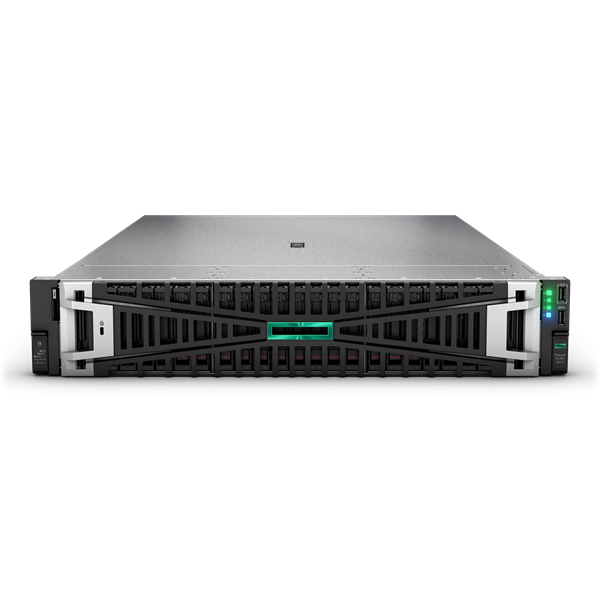 HPE rack szerver ProLiant DL380 Gen11, Xeon-S 12C 4510 2.40GHz, 2x32GB, 2x960GB SSD, SFF,  MR408i-o, 2x1000W (P71674-425)