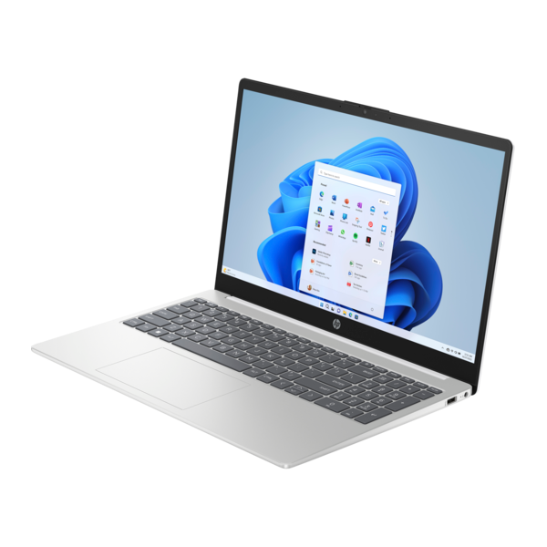 HP 15-fd0024nh 15.6" FHD AG IPS, Core i3-1315U 1.2GHz, 8GB, 512GB SSD, fehér (AY7F6EA#AKC)