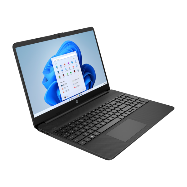 HP 15s-fq5223nh, 15.6" FHD AG IPS, Core i5-1235U 1.3GHz, 16GB, 512GB SSD, fekete (8F647EA#AKC)