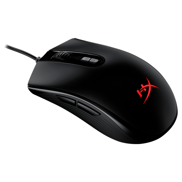 HP HYPERX vezetékes gaming egér Pulsefire Core RGB - fekete (4P4F8AA)