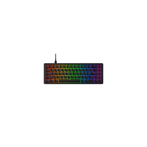 HP HYPERX vezetékes mechanikus gaming billentyűzet Origins 2 65 RGB - brit lokalizáció (B4QS3AA#ABU)