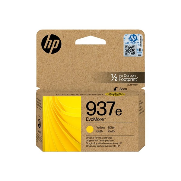 HP Patron 4S6W8NE (HP No937e) Officejet, sárga, 1650/oldal Evomore (4S6W8NE)