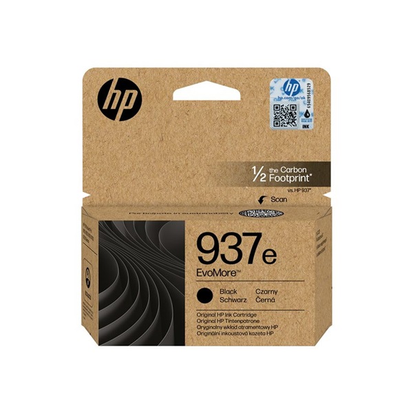 HP Patron 4S6W9NE (HP No937e) Officejet, fekete 2500/oldal Evomore (4S6W9NE)