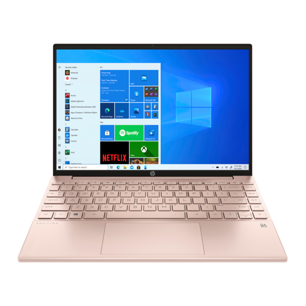 HP Pavilion Aero 13-be0004nh, 13.3" WQXGA AG 400cd IPS, Ryzen5 5600U, 8GB, 512GB SSD, Win 11, rózsaarany (474A5EA#AKC)