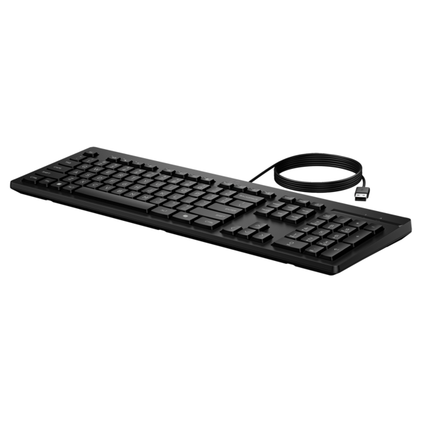 HP vezetékes billentyűzet 125 G2 - fekete (AY2Y7AA#AKC)