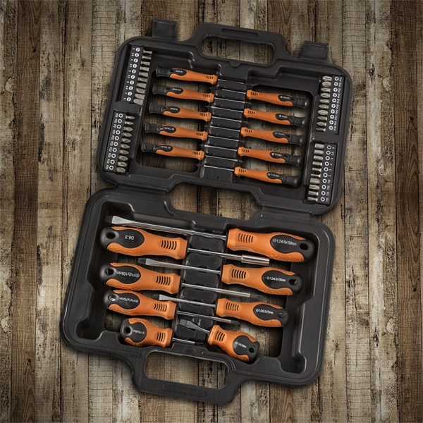 Handy tools csavarhúzó szett táskában 58 db (10742)