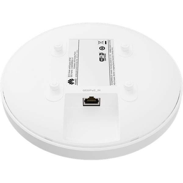 Huawei eKit Wireless Access Point DualBand,WiFi 6,1.8 Gbps,Smart Antenna,1GE uplink,POE w/o AC,beltéri (50086871)