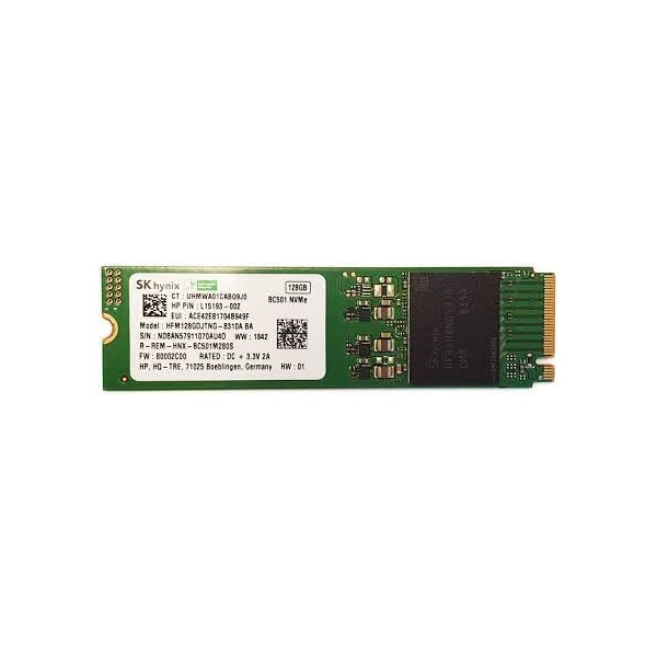 Hynix 128GB BC501 NVMe M.2 2280 PCIe Gen3 Solid State Drive HFM128GDJTNG-8310A (HFM128GDJTNG-8310A)
