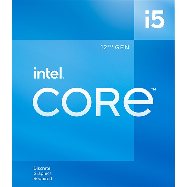 INTEL CPU S1700 Core i5-12400F 2.5GHz 18MB Cache BOX, NoVGA (BX8071512400F)