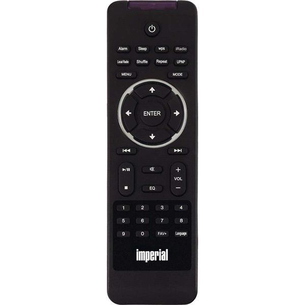 Imperial Wi-Fi internet rádió médialejátszó funkcióval, bluetooth, barna fahatású (22-320-00)