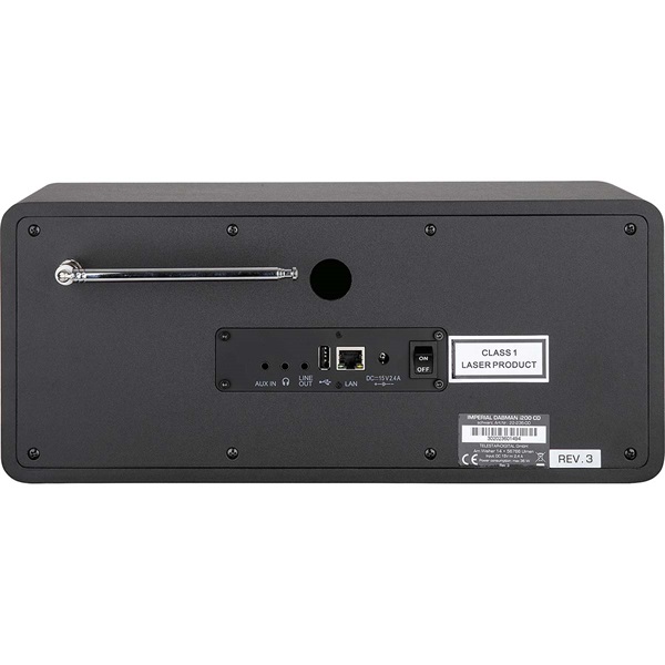 Imperial multifunkciós HIFI, rádió DAB+ / FM / Internet / Bluetooth, CD-lejátszó, USB lejátszó (22-236-00)