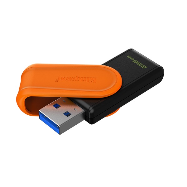 KINGSTON Pendrive 256GB DT Exodia S USB 3.2 Gen 1 (fekete-narancs) (DTXS/256GB)