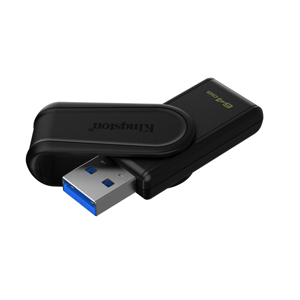 KINGSTON Pendrive 64GB DT Exodia S USB 3.2 Gen 1 (fekete) (DTXS/64GB)