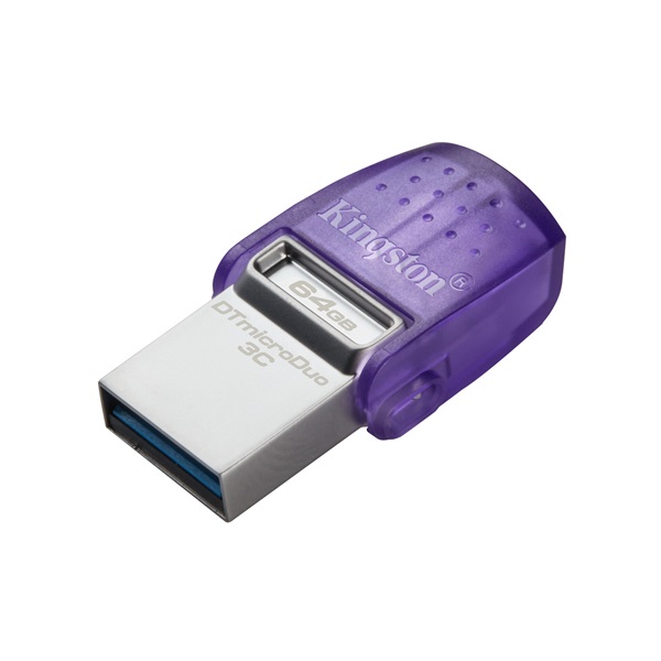 KINGSTON Pendrive 64GB DT microDuo 3C 200MB/s dual USB-A + USB-C (DTDUO3CG3/64GB)