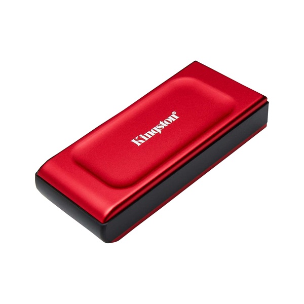 KINGSTON SSD Hordozható USB 3.2 Gen 2 2000GB XS1000 Red (SXS1000R/2000G)